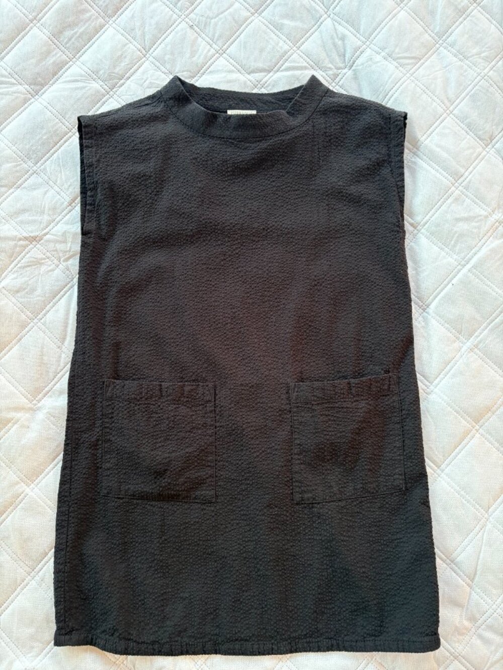 - Eileen Fisher Textured Organic Cotton Shift/Dress - PP Petite